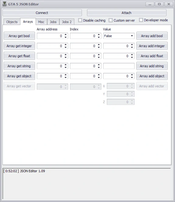 Memory editing arrays