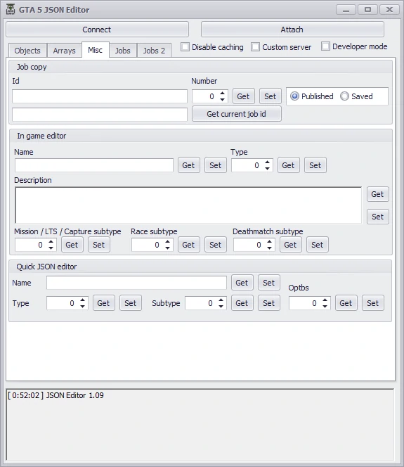 Misc remote procedure call and basic memory editing
